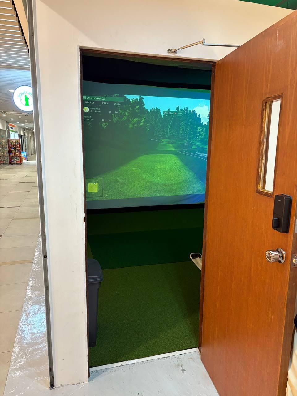 Bogey Bros entrance on the ground floor of NEWest mall at 1 West Coast Drive, Singapore